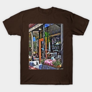 Corning NY - Stained Glass Shop T-Shirt